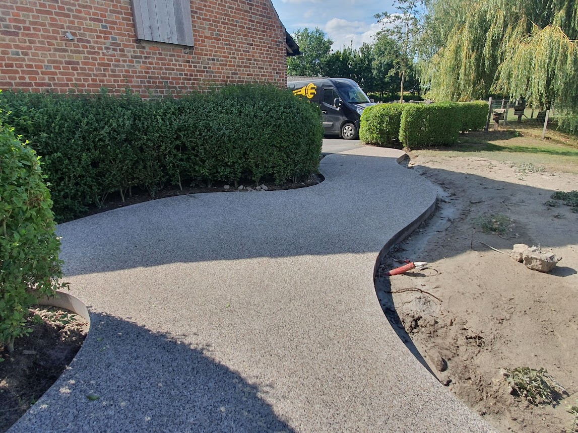 Projecten Uitgewassen Beton oprit