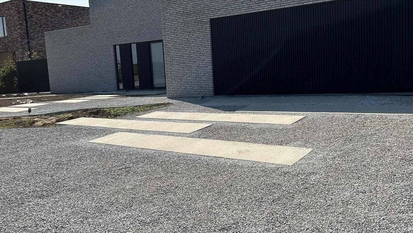 Projecten Uitgewassen Beton Terras