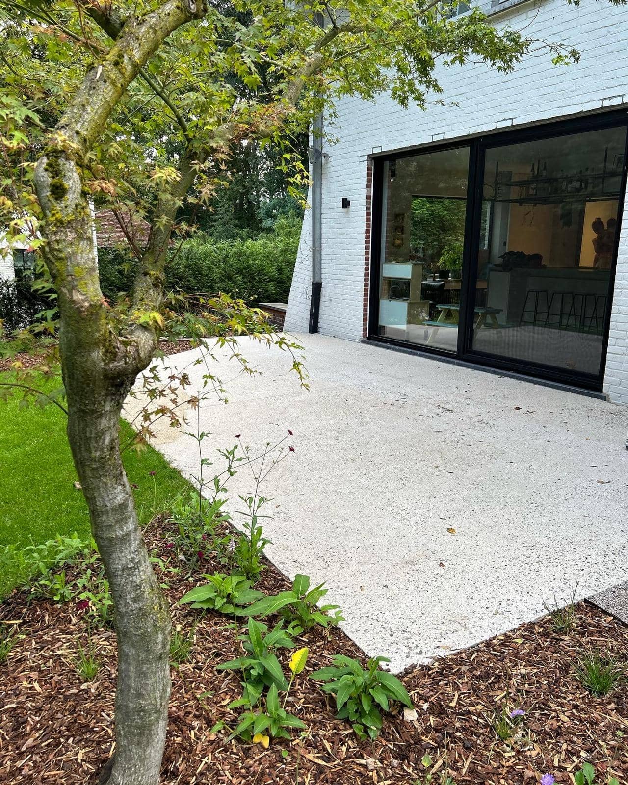Projecten Uitgewassen Beton Terras