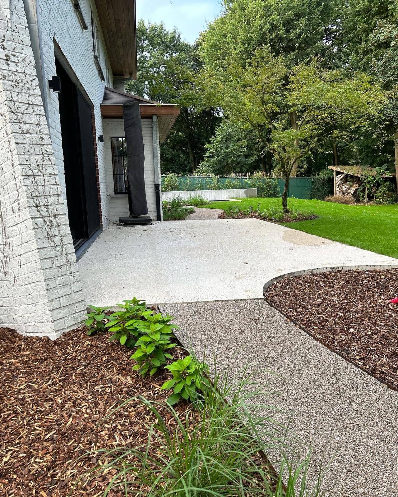 Projecten Uitgewassen Beton Terras