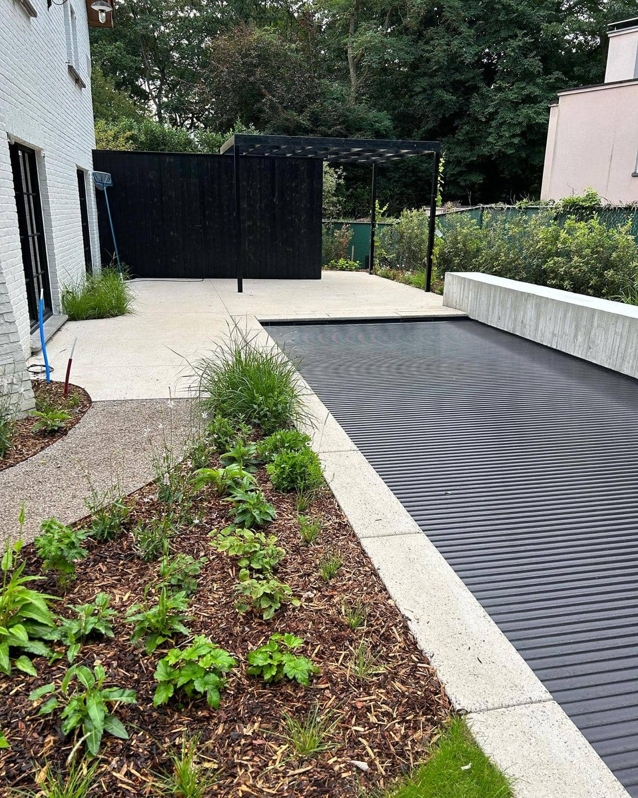 Projecten Uitgewassen Beton Terras